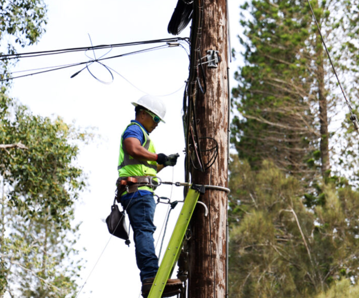 Bringing fiber line to your property Bringing fiber line to your property