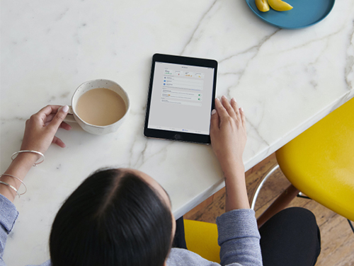 eero App on Tablet